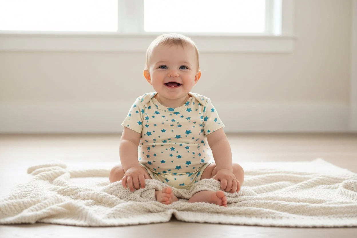 Lemon With Stars Short Baby Romper (Various Sizes) - Image 2