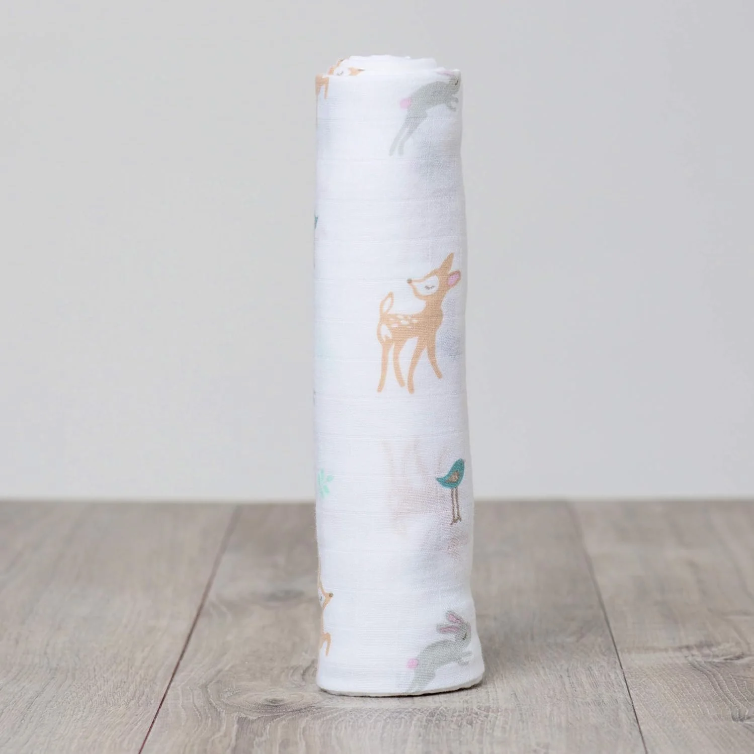 Lulujo Baby Muslin Swaddle Blanket – Little Fawn - Image 2