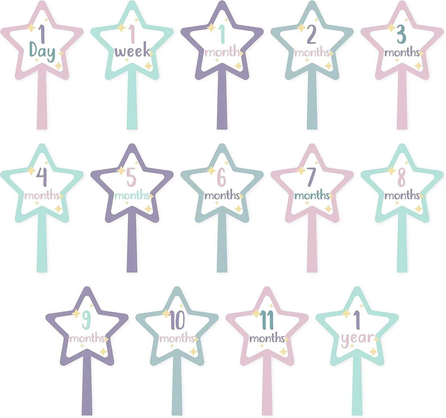 Lulujo Cotton Baby Swaddle & Cards - Something Magical - Image 5