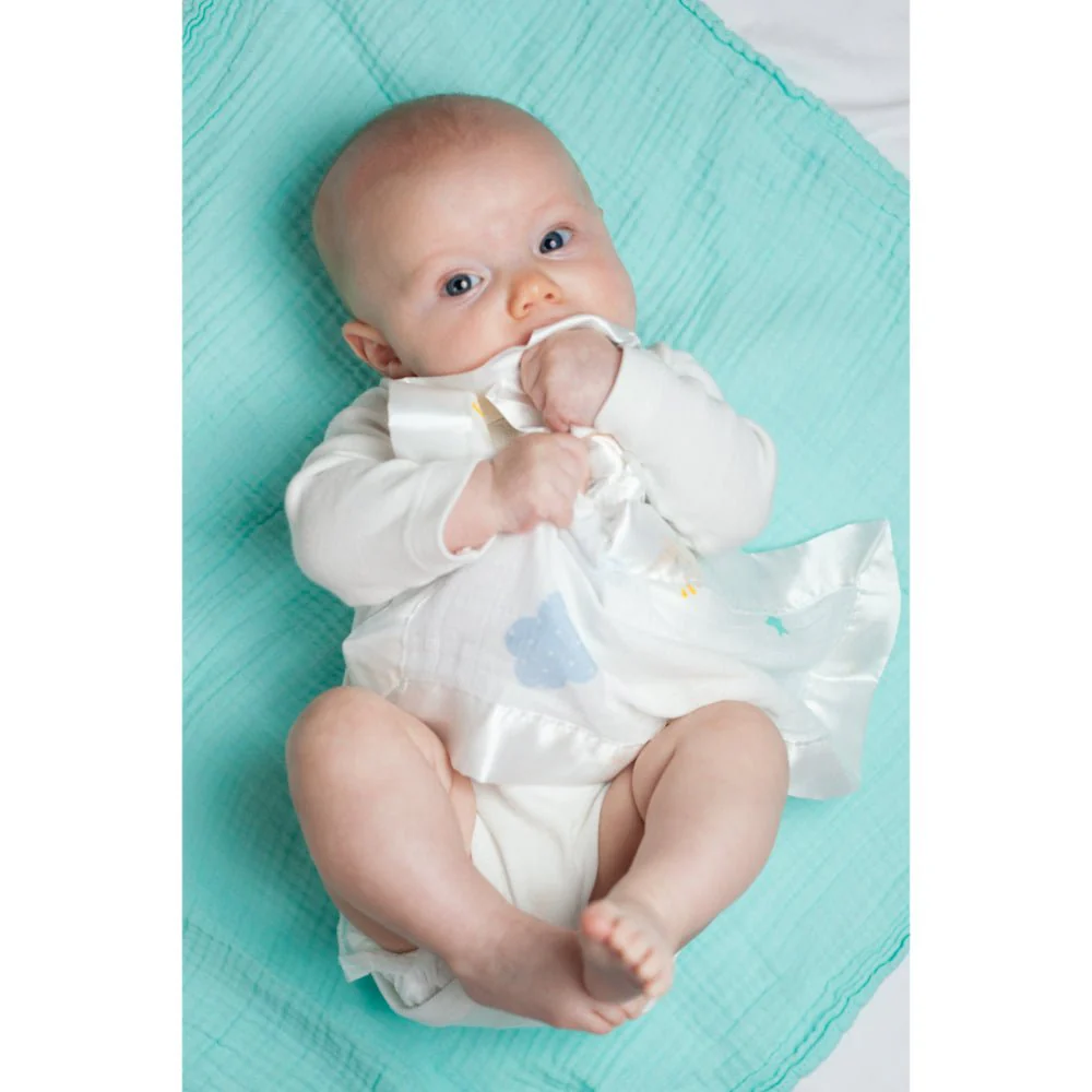 Lulujo Muslin Security Blanket (Dreamland - Pack of 2) - Image 5