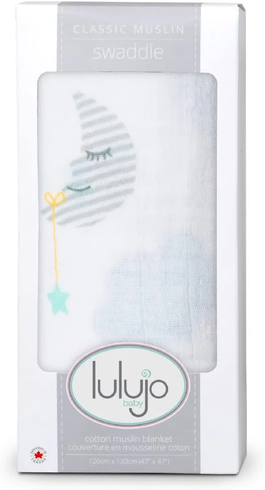 Lulujo Muslin Swaddle (Dreamland) - Image 4