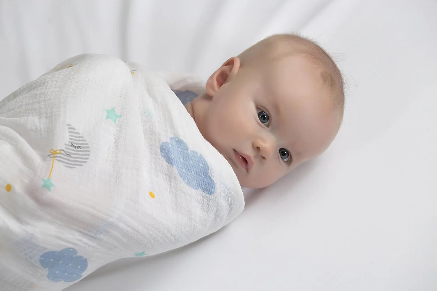 Lulujo Muslin Swaddle (Dreamland) - Image 5