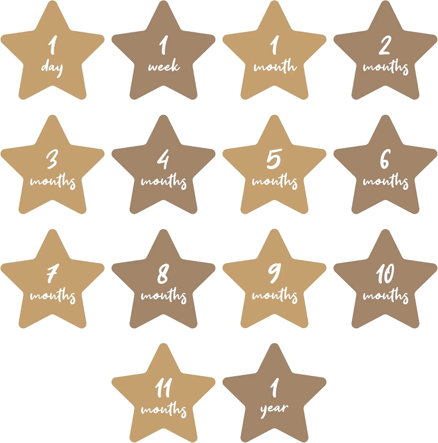 Lulujo Simple Cotton Baby Swaddle and Cards - Written in The Stars - Image 4