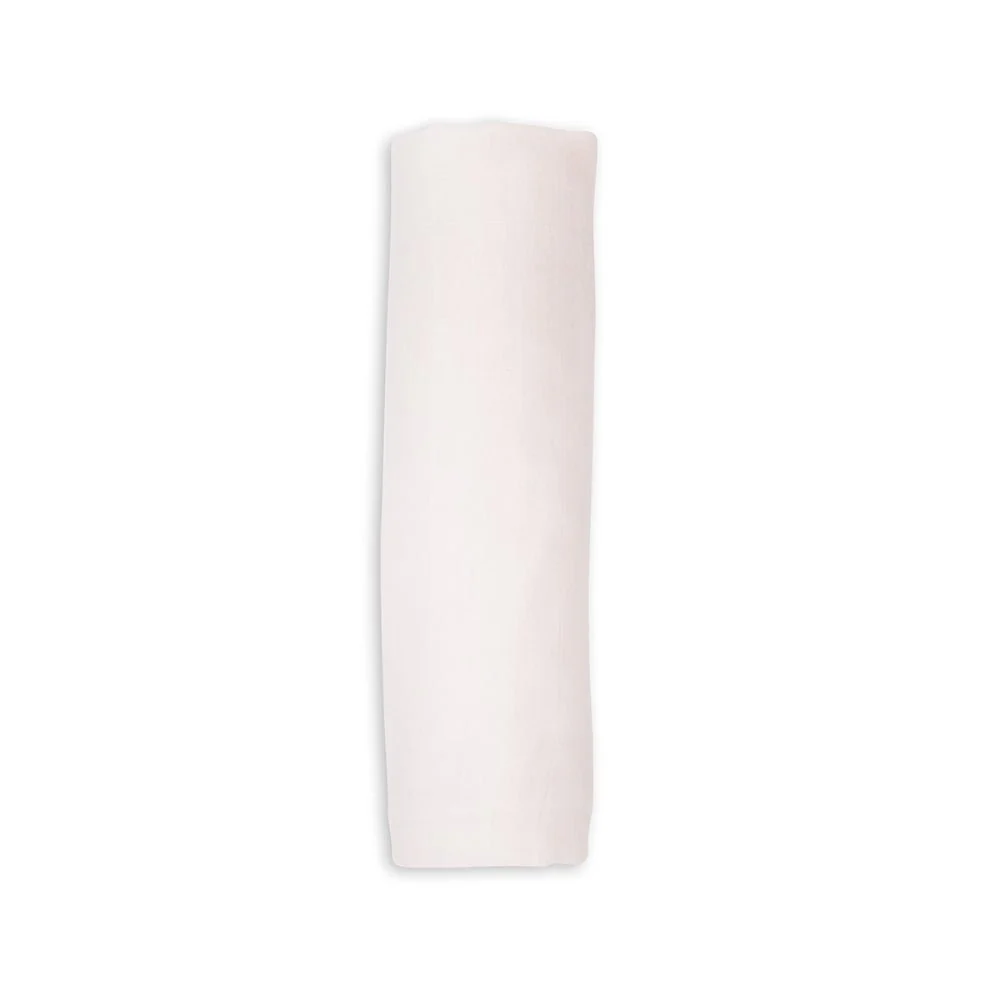 lulujo Soft Bamboo Baby Swaddle Blanket - Pink - Image 4