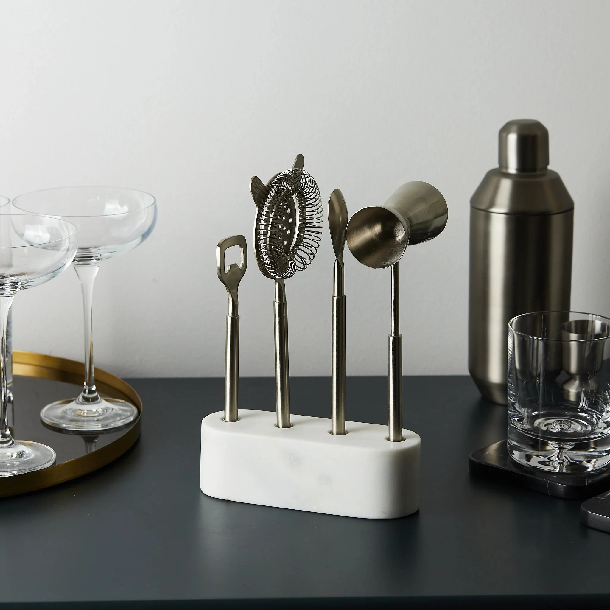 Lunar Ocean Marble Cocktail Gift Set - Image 3