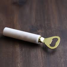 Lunar Ocean Marble & Gold Bottle Opener - Image 4