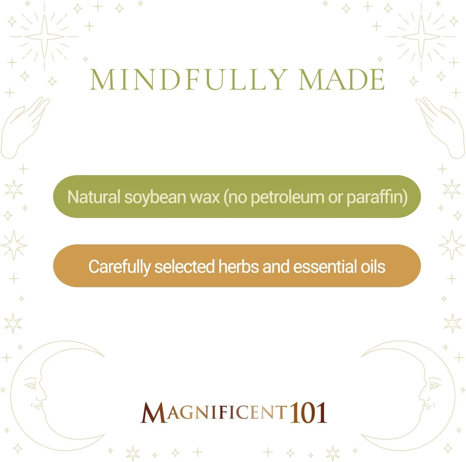 Magnificent 101 Life of Luxury Vibes Candle in Tin Holder - 170g - Image 3