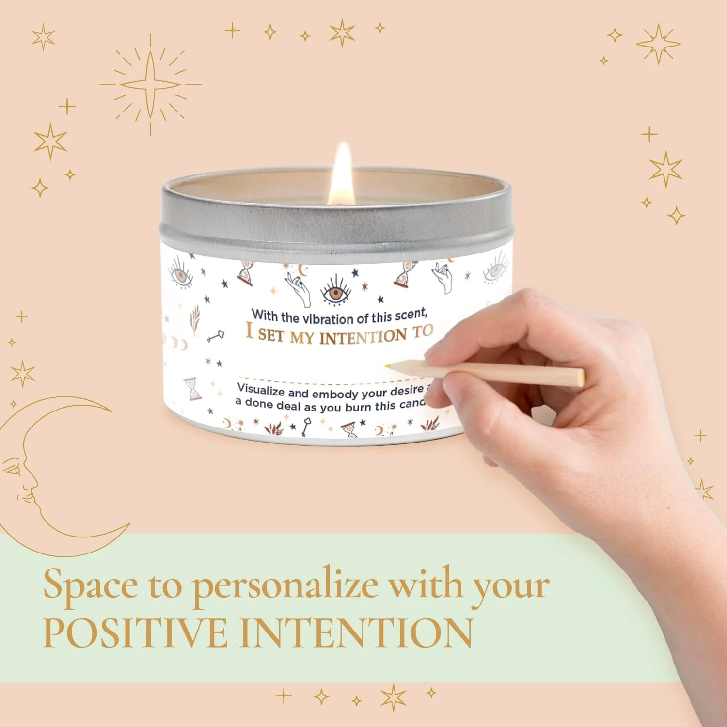 Magnificent 101 Life of Luxury Vibes Candle in Tin Holder - 170g - Image 4