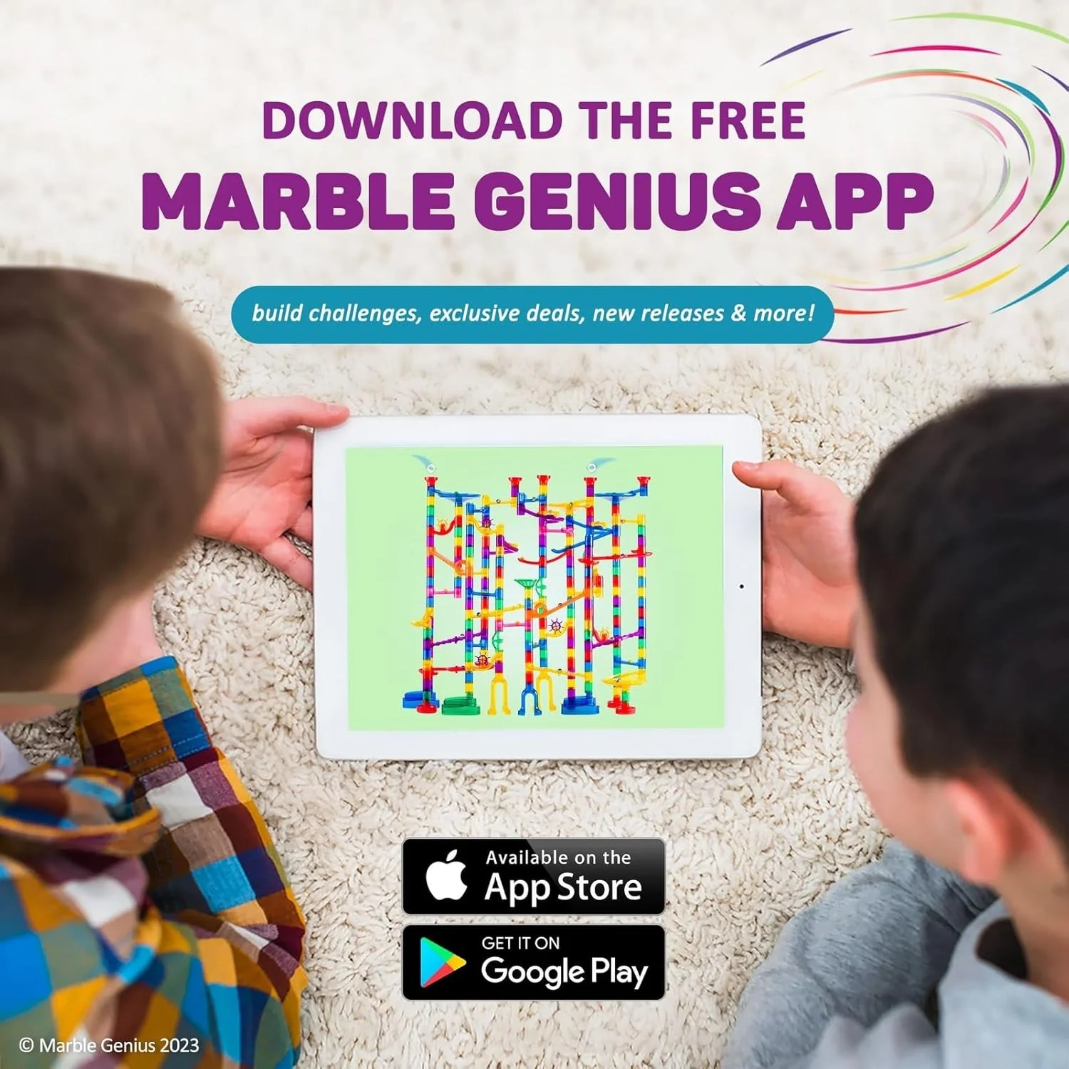 Marble Genius Tubes - Marble Run Accessory Add-On Set (30 Pieces) - Image 5
