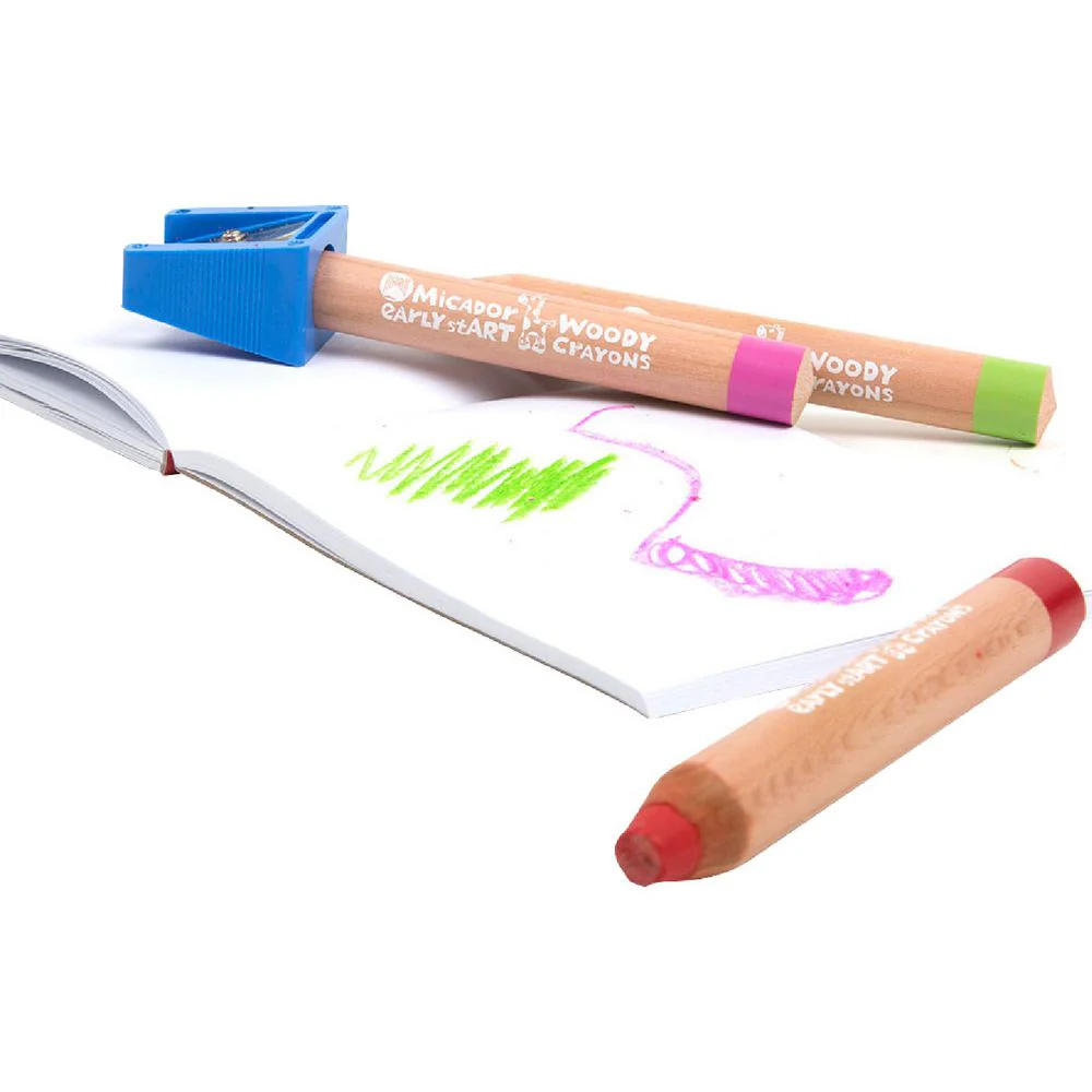 Micador early stART Woody Crayons - 6 Pack - Image 3