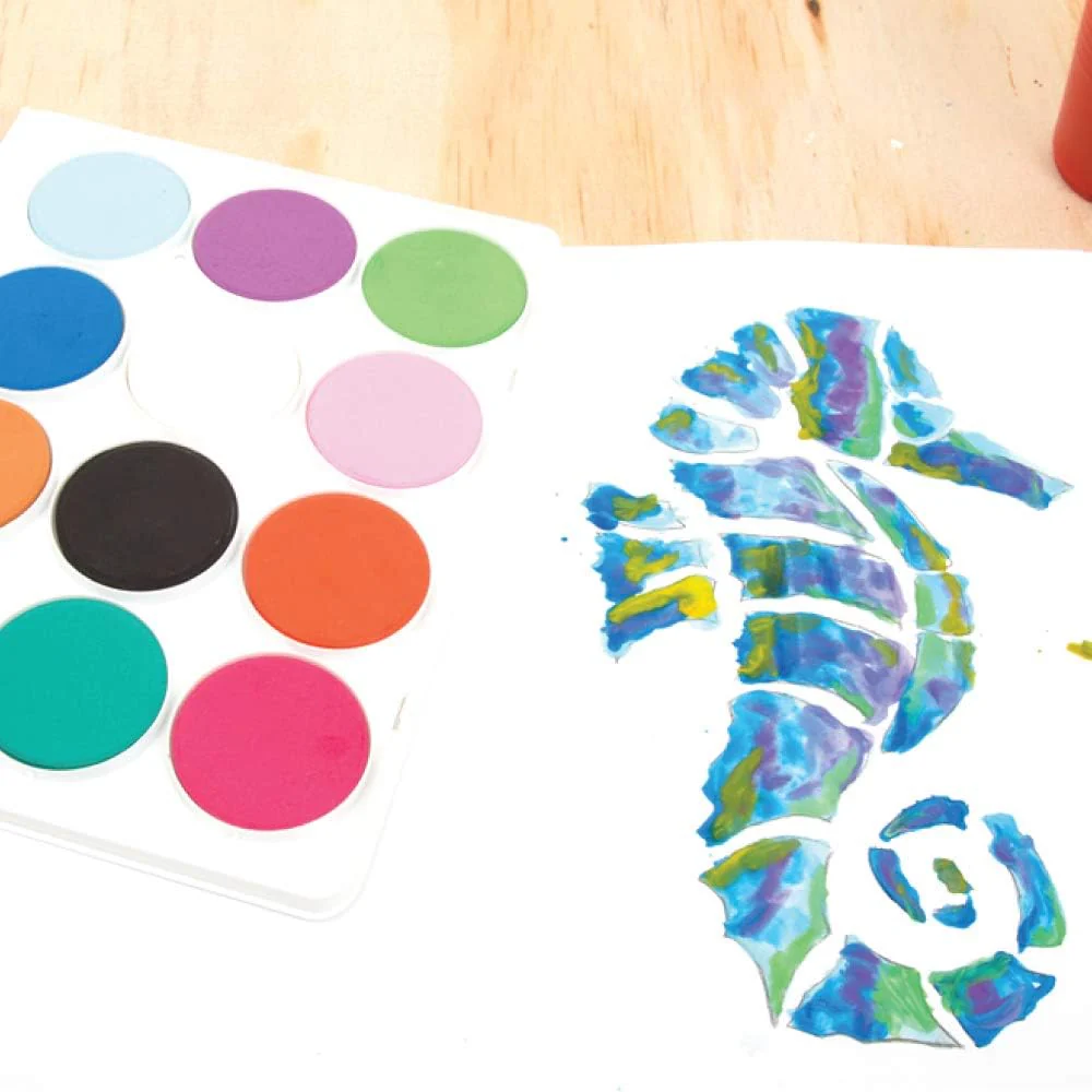 Micador Jumbo Watercolor Paint Palette (3-8 YRS) - Image 3