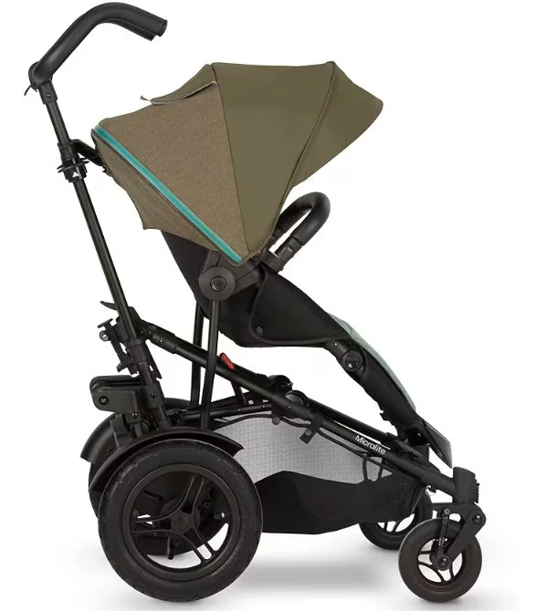 Micralite 2 in 1 Twofold Pushchair Pram - Evergreen - Image 3