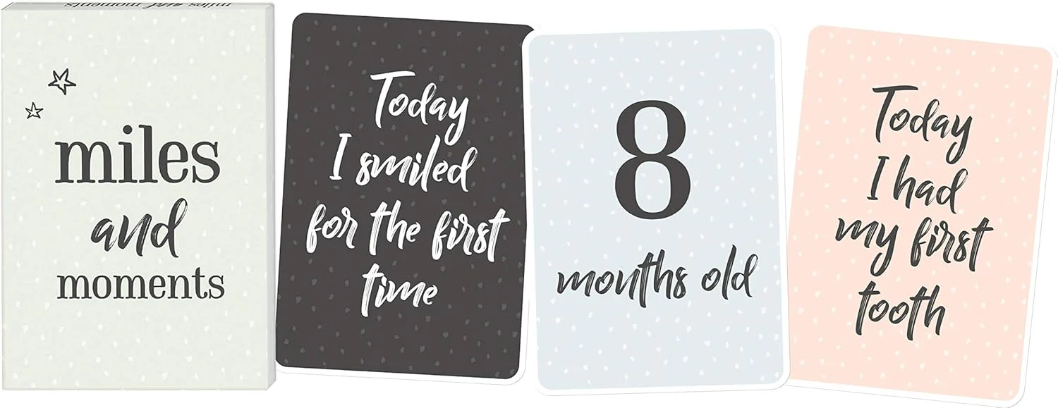 Miles and Moments Cards by Milestone - Baby’s First Year Keepsake Moments - Image 5