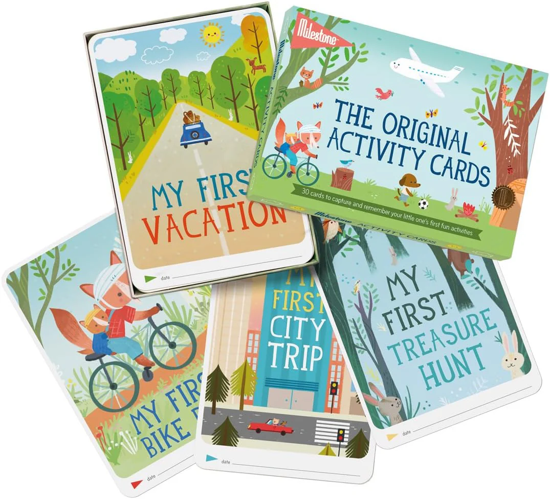 Milestone Baby Activity Cards - Newborn’s First Year