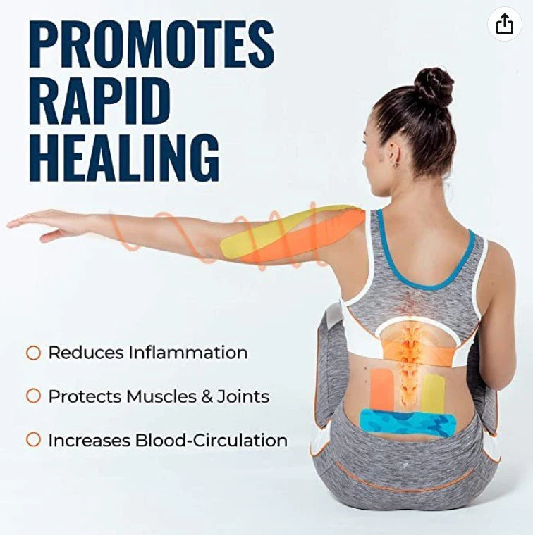 Mind Body Future Kinesiology Medical Physio Knee Shoulder Injury Bulk Tape - Image 3
