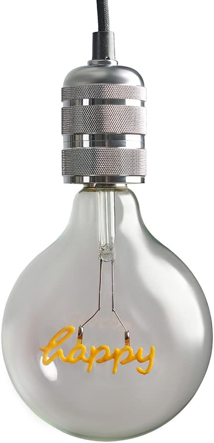 MiniSun Vintage Style 2W LED Edison Screw in Light Bulb - Happy - Image 2