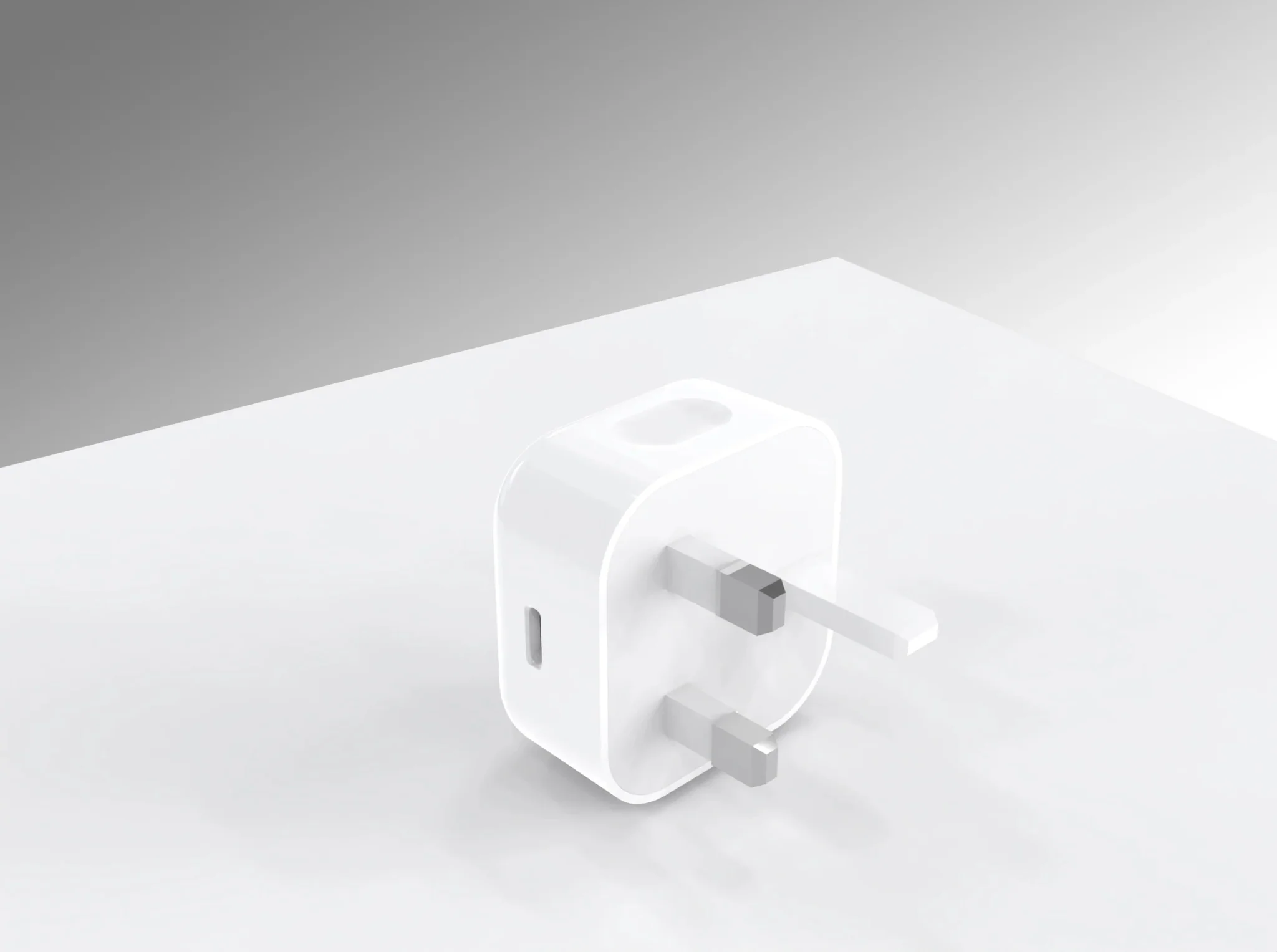 MiTEC MiPOWER PD 20W Fast USB-C Mains Charger - White - Image 5