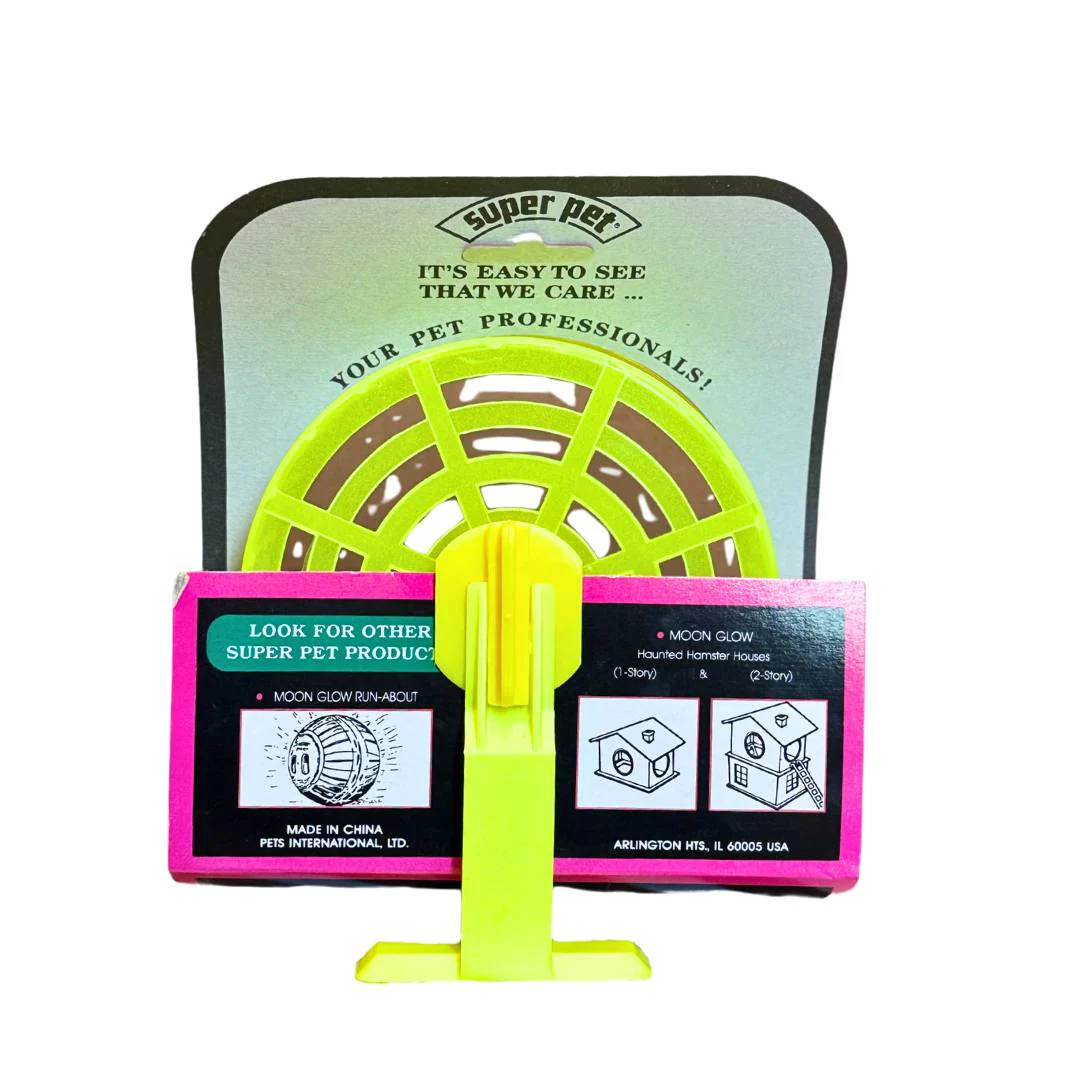 Moon Glow Hamster Wheel With Stand - Image 2