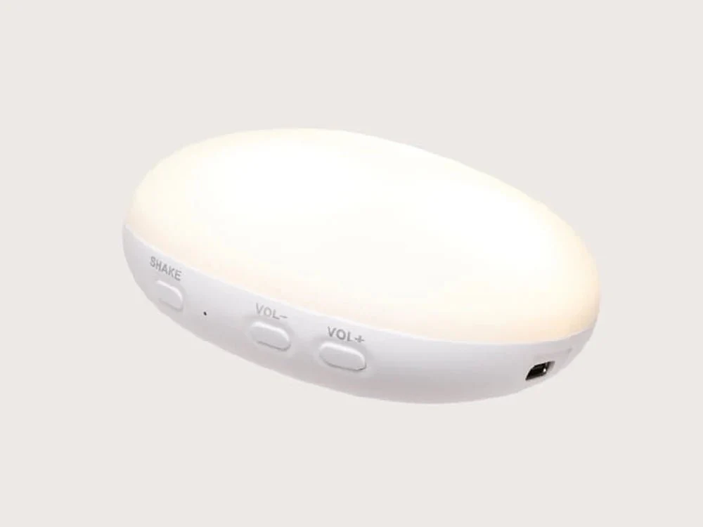 Moonie The Organic Humming Bunny With Lamp - Cream (0+) - Image 4