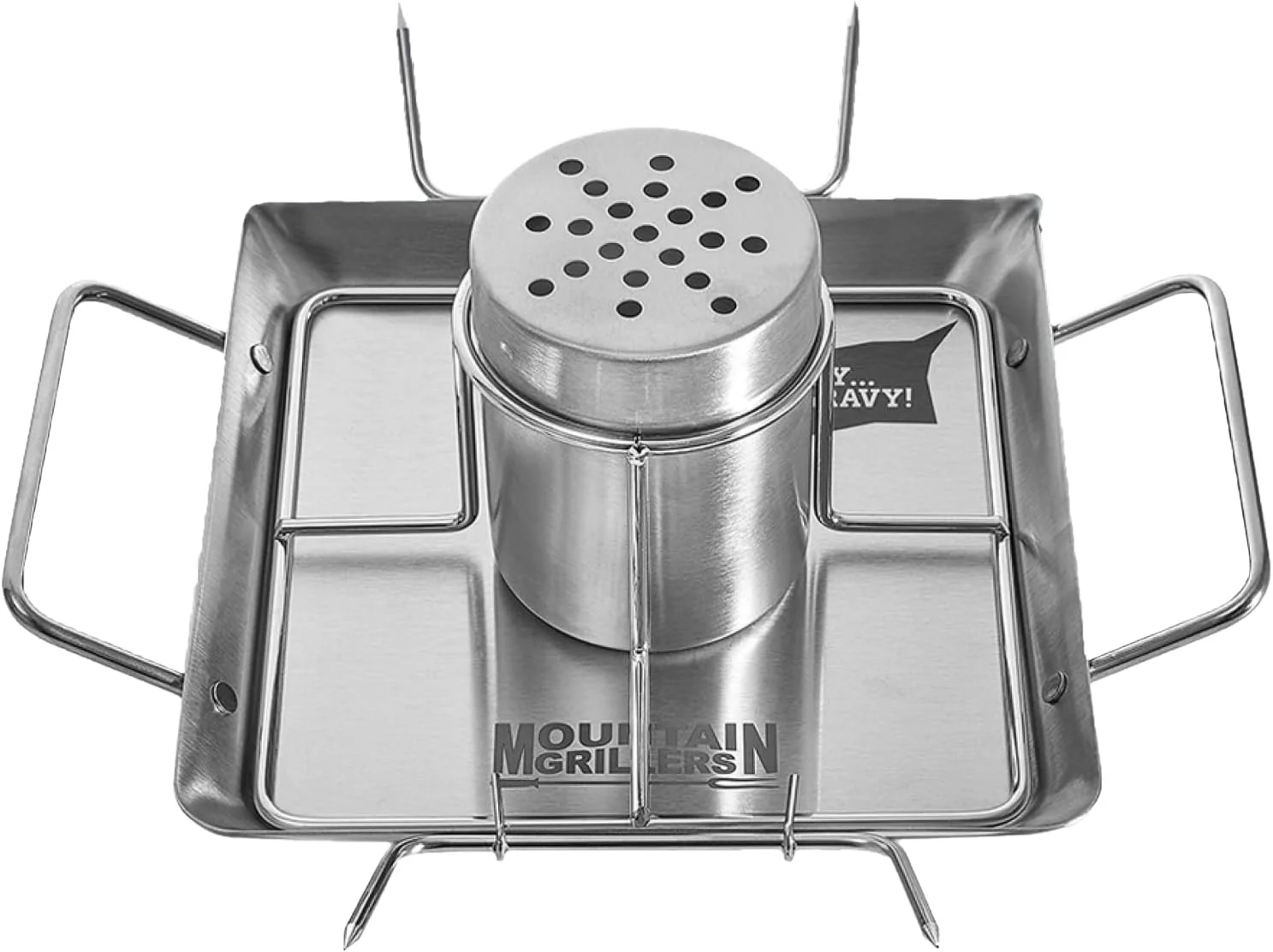 MOUNTAIN GRILLERS Beer Can Chicken Roaster Stand - Image 7