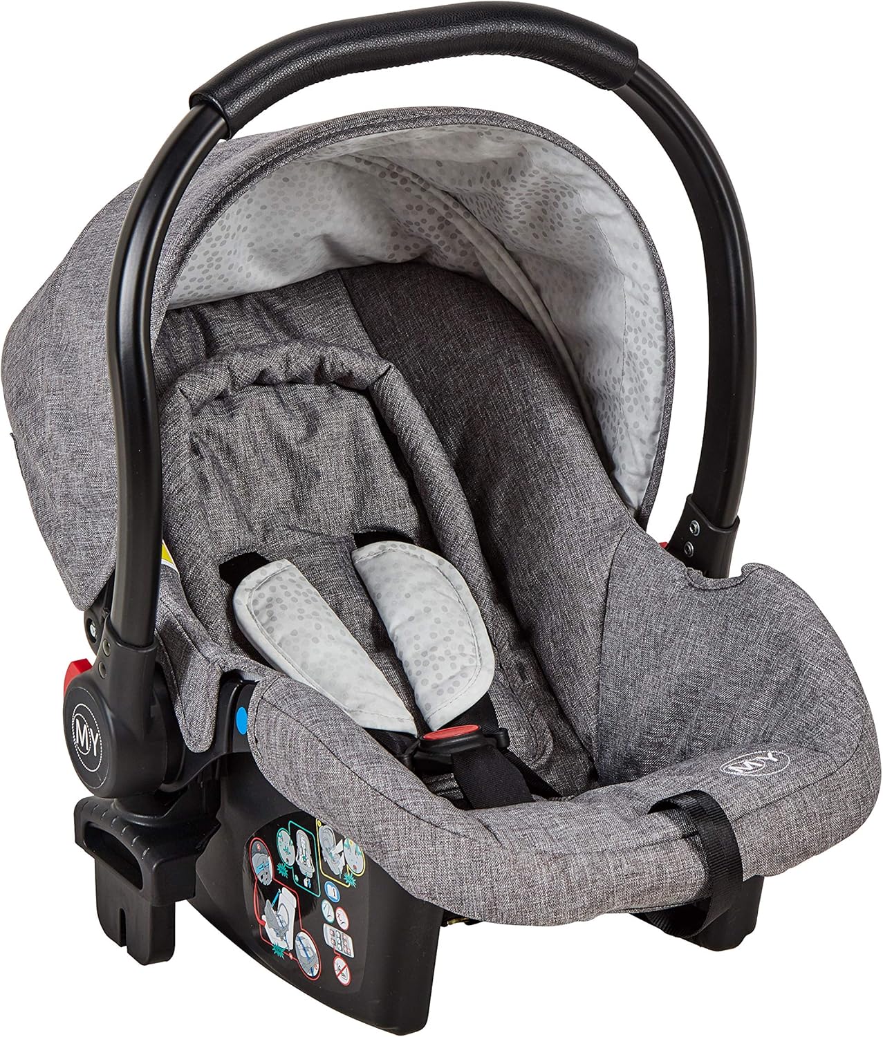 My Child Vamos Convertible Stroller Travel System - Grey - Image 7