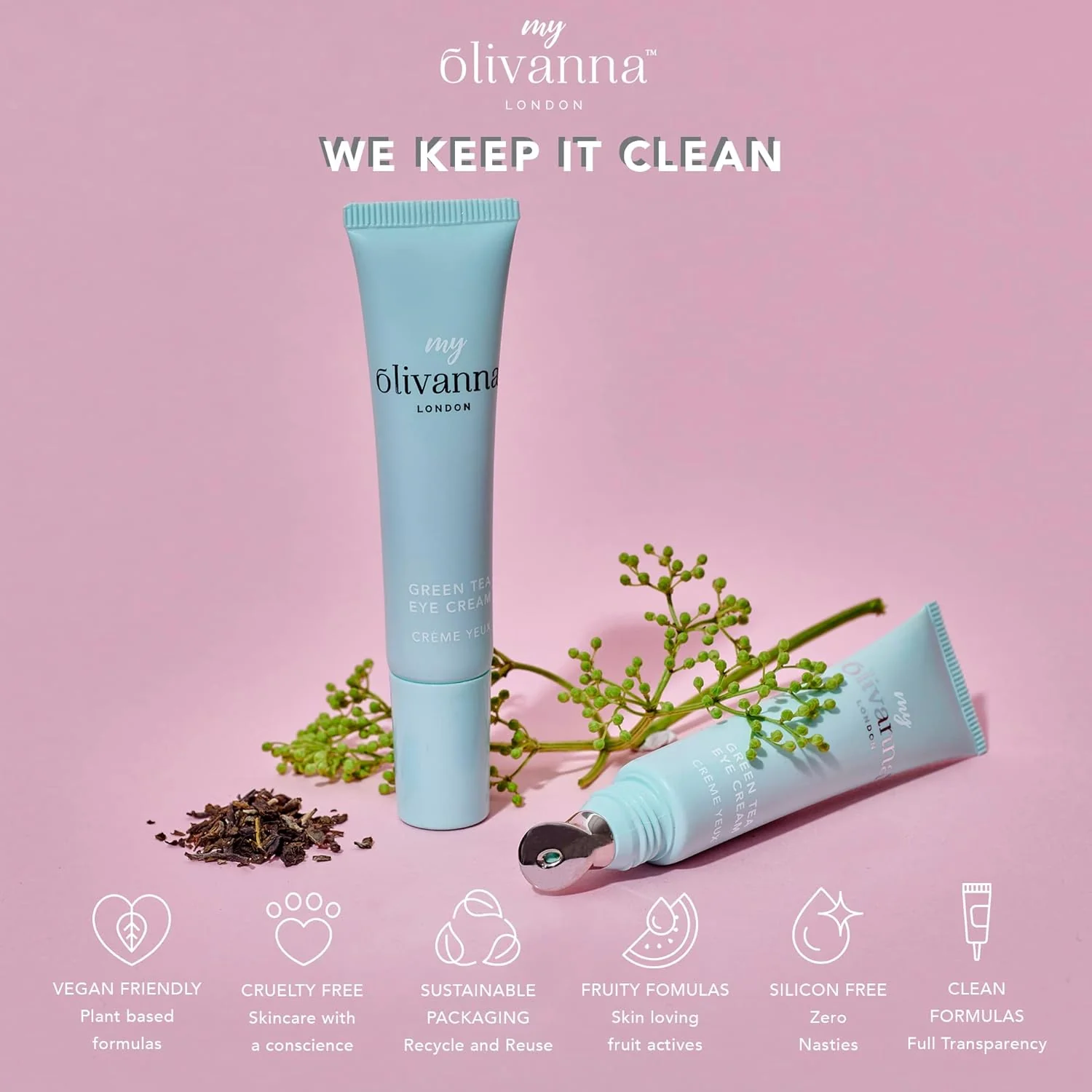 My Olivanna Green Tea Eye Cream - Image 3