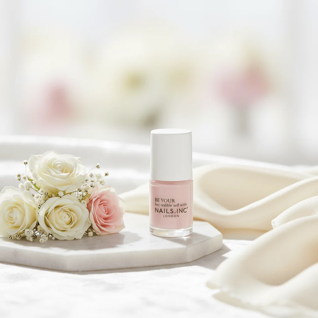 Nails Inc Mayfair Lane London Peach Pink Nail Polish 10ml x3 - Image 2