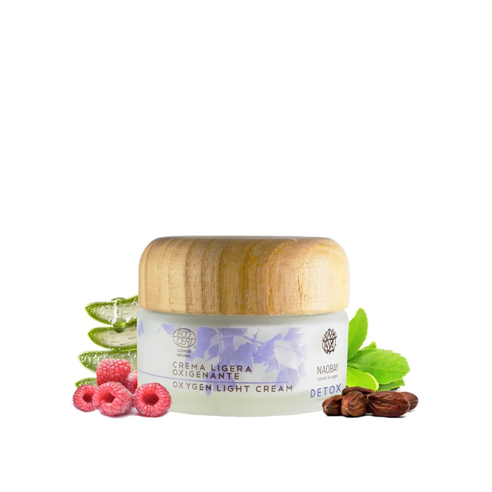 NAOBAY Detox Oxygen Light Cream Moisturiser - 50ml X3 - Image 4