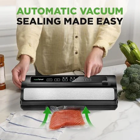 NutriChef Automatic Food Vacuum Sealer Starter Kit - Image 3