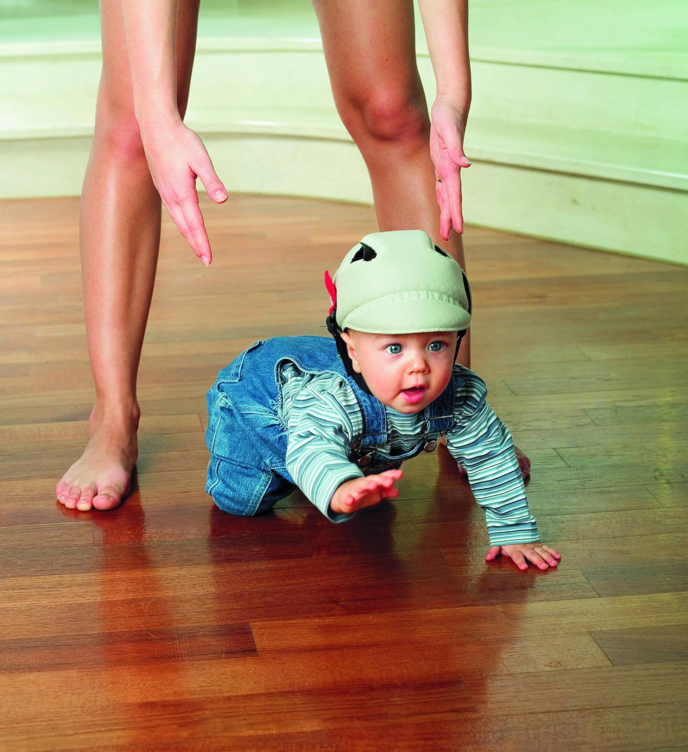 Ok Baby No Shock Protective Soft Baby Helmet, Blue 8-20 months - Image 5