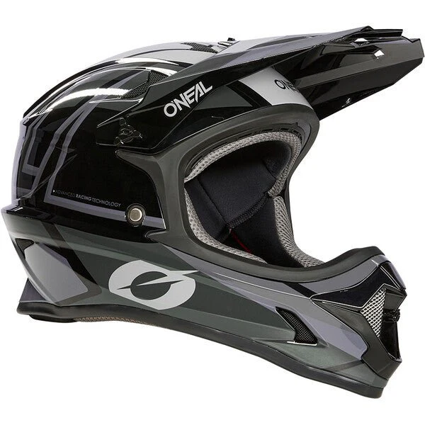 O'Neal Sonus Full Face Helmet in Black/Grey- XL (61-62cm)