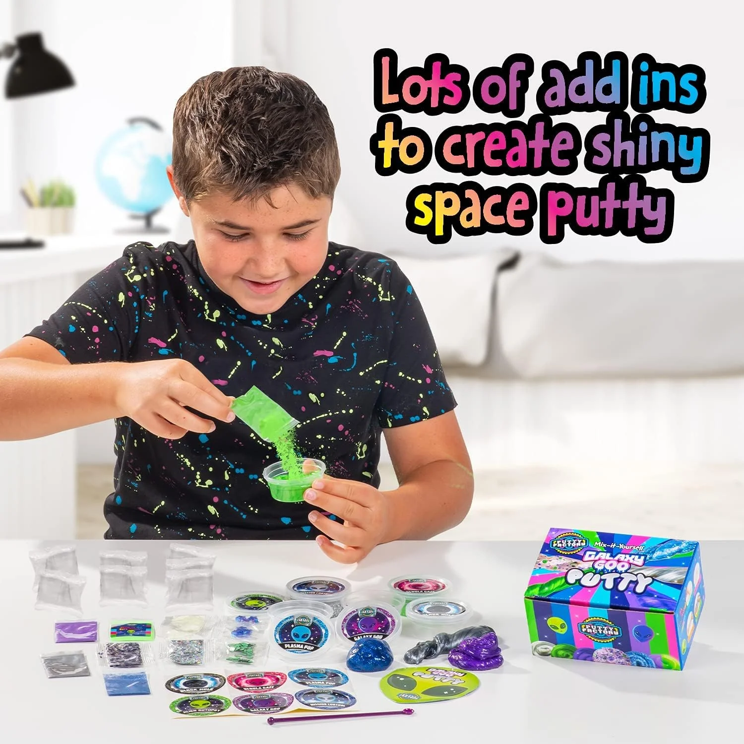 Original Stationery Galaxy Space Goo Putty - 29 Piece - Image 4