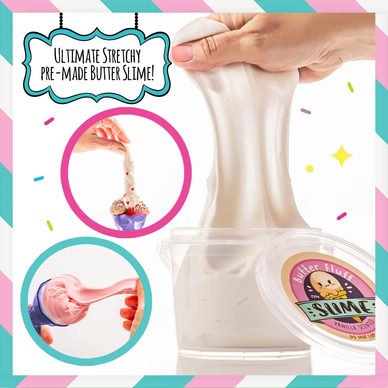 Original Stationery Ice Cream Slime Playshop For Kids - Image 3