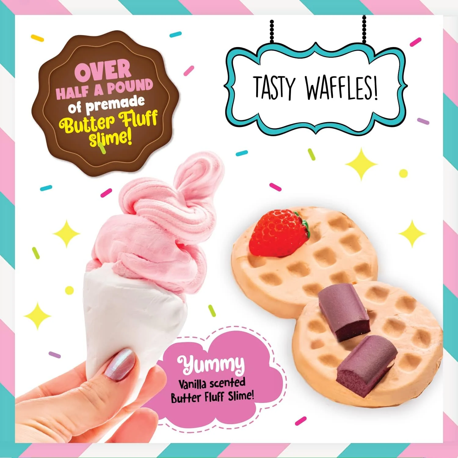 Original Stationery Ice Cream Slime Playshop For Kids - Image 7