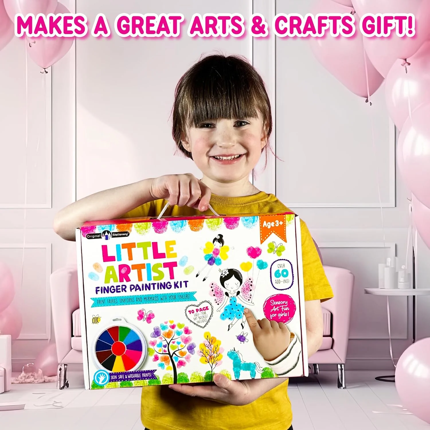 Original Stationery Little Artist Finger Painting Kit 3+YRS - Image 4