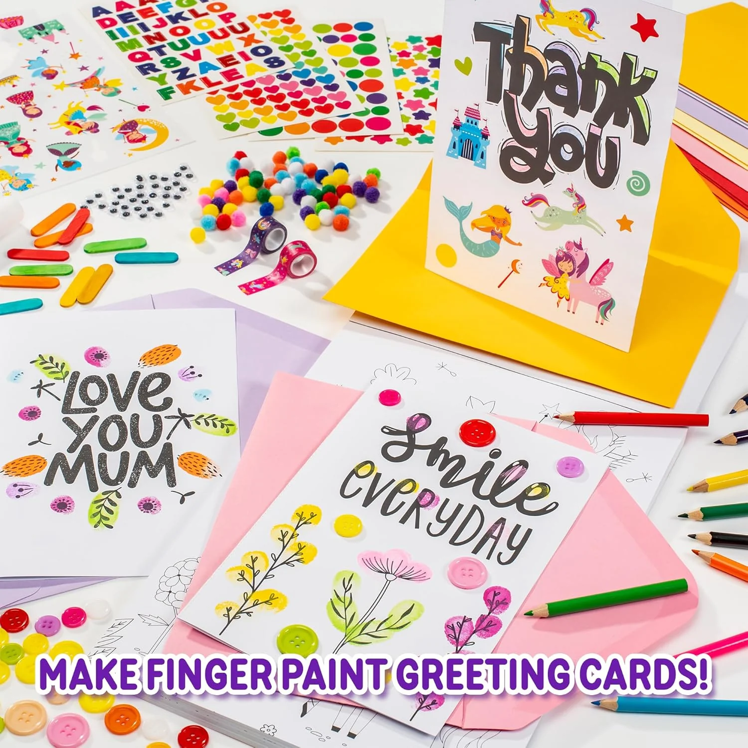 Original Stationery Little Artist Finger Painting Kit 3+YRS - Image 5