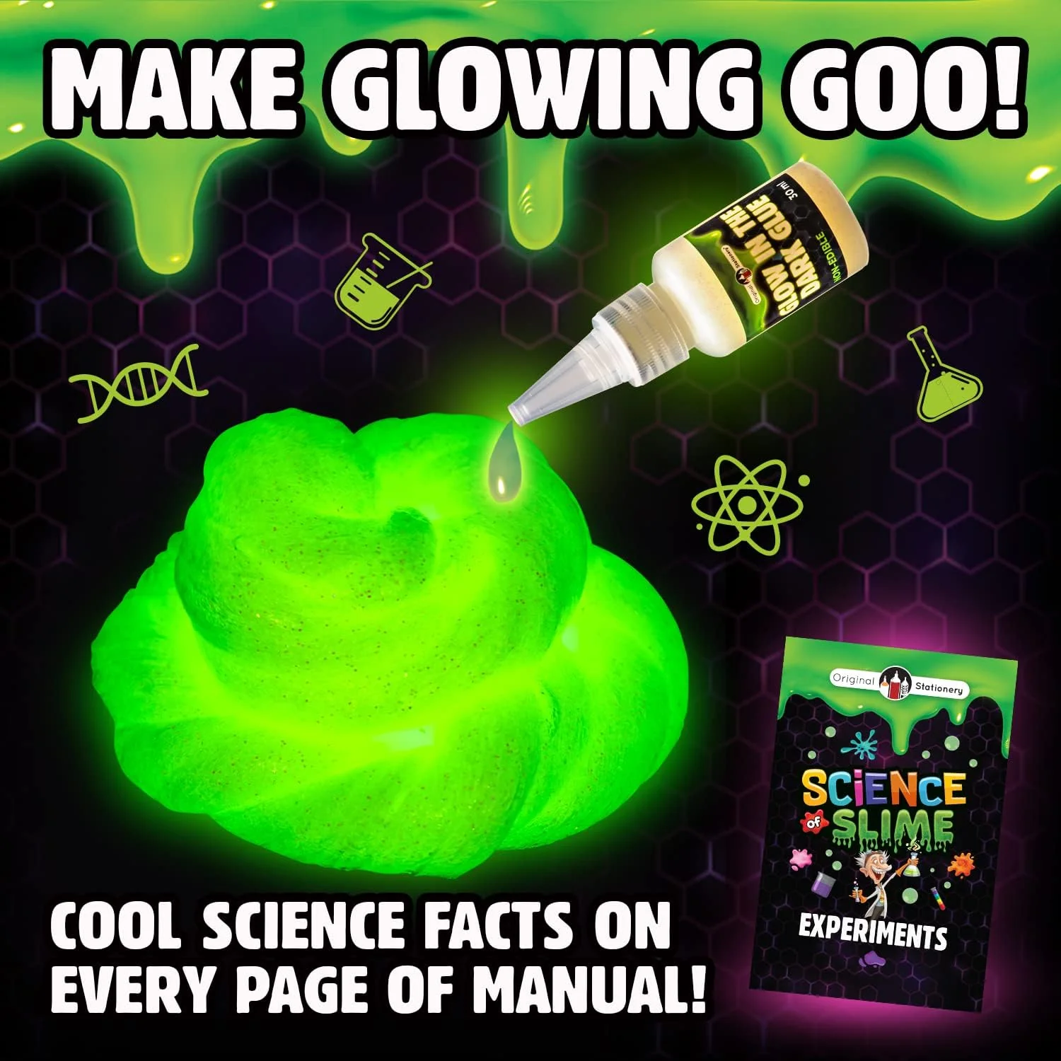 Original Stationery Science of Slime Kit - Age 10+ - Image 5