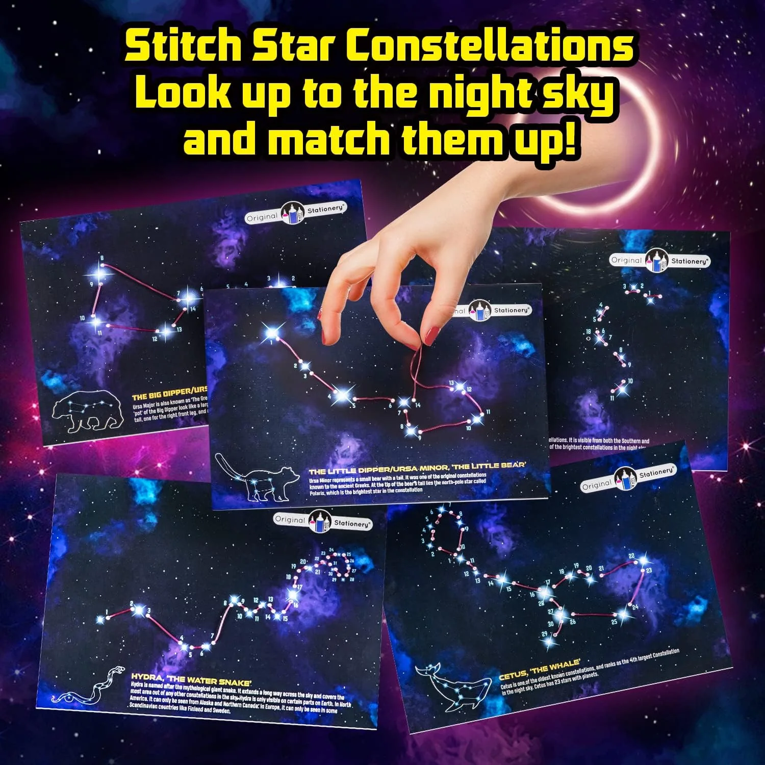 Original Stationery Space Science Kit Solar System - Image 3