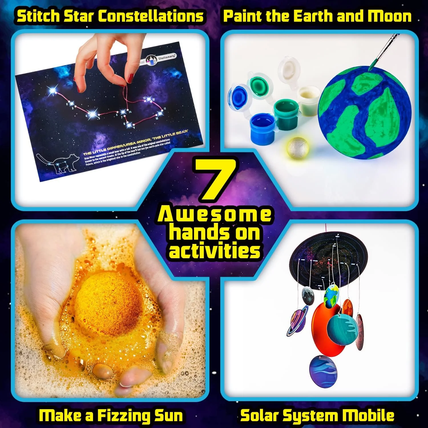 Original Stationery Space Science Kit Solar System - Image 6