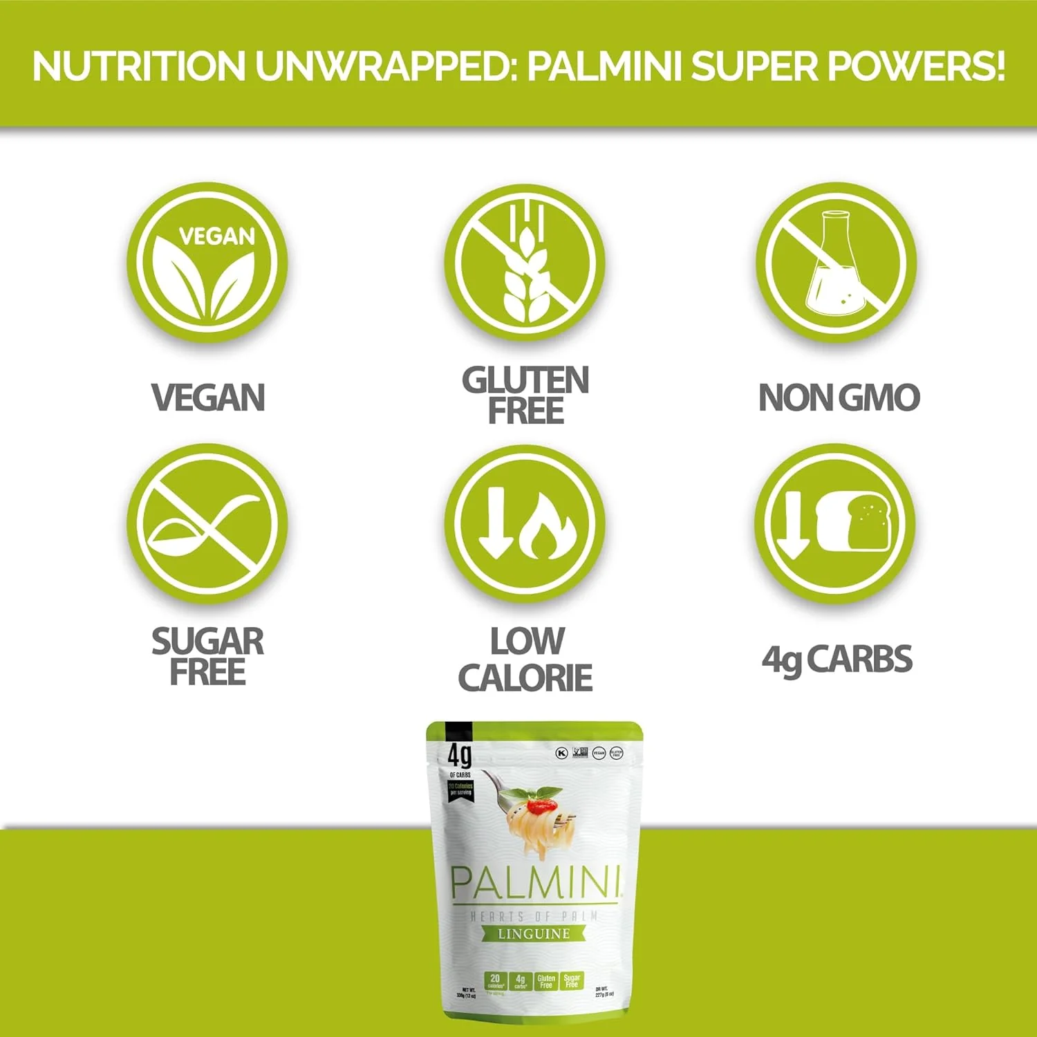 Palmini Low Carb Keto Linguine - 5 x 340g - Image 5