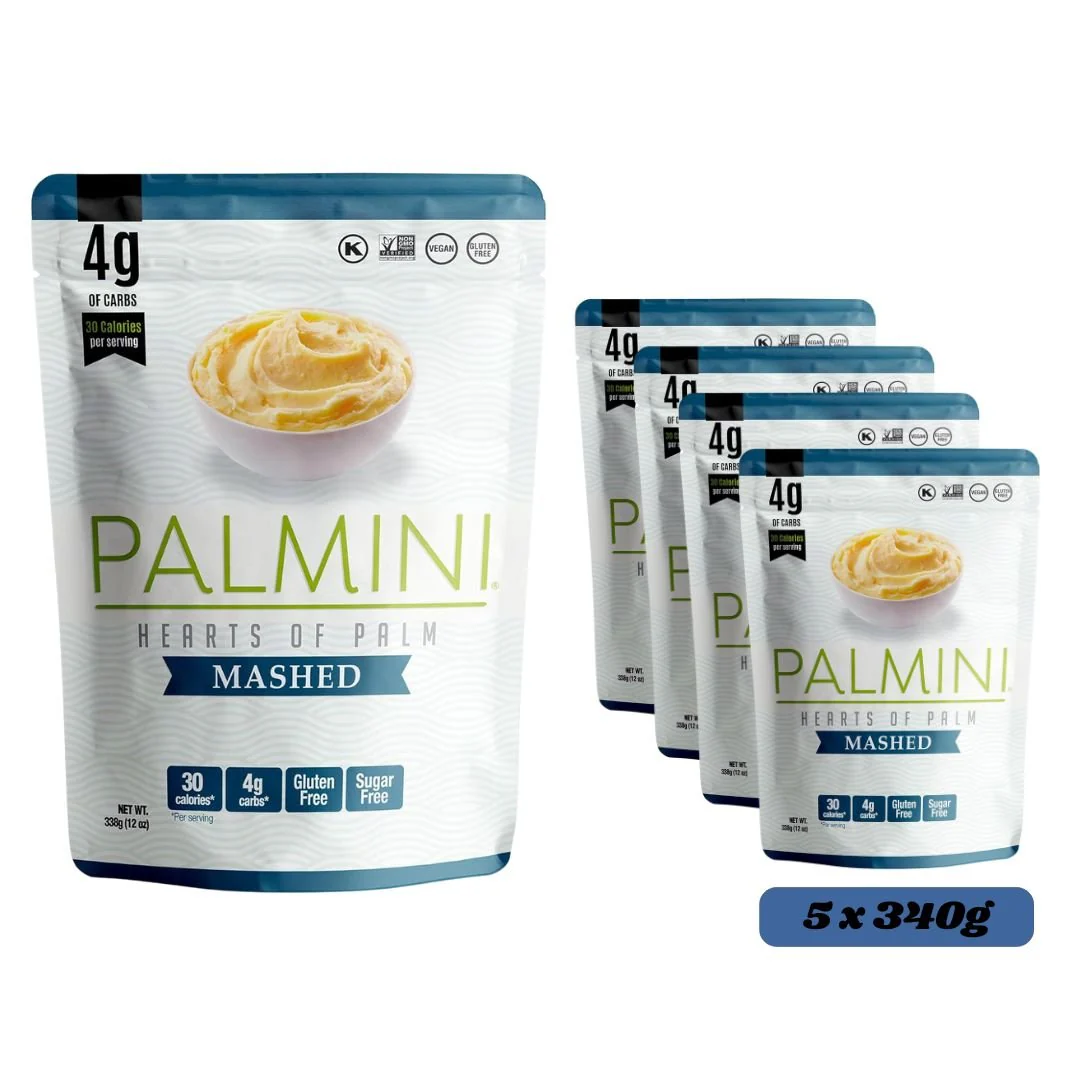 Palmini Low Carb Keto Mash Potato - 5 x 340g