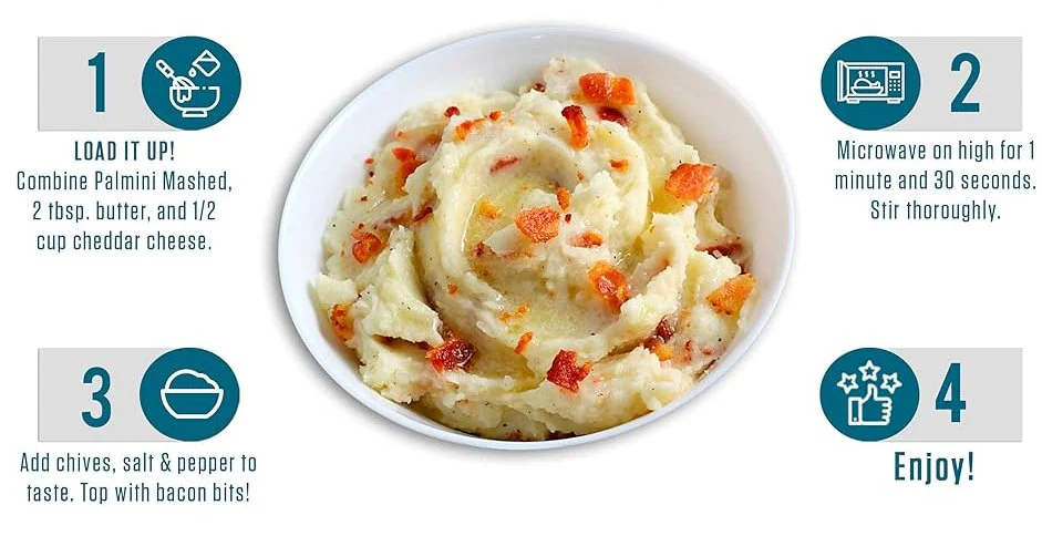 Palmini Low Carb Keto Mash Potato - 5 x 340g - Image 5