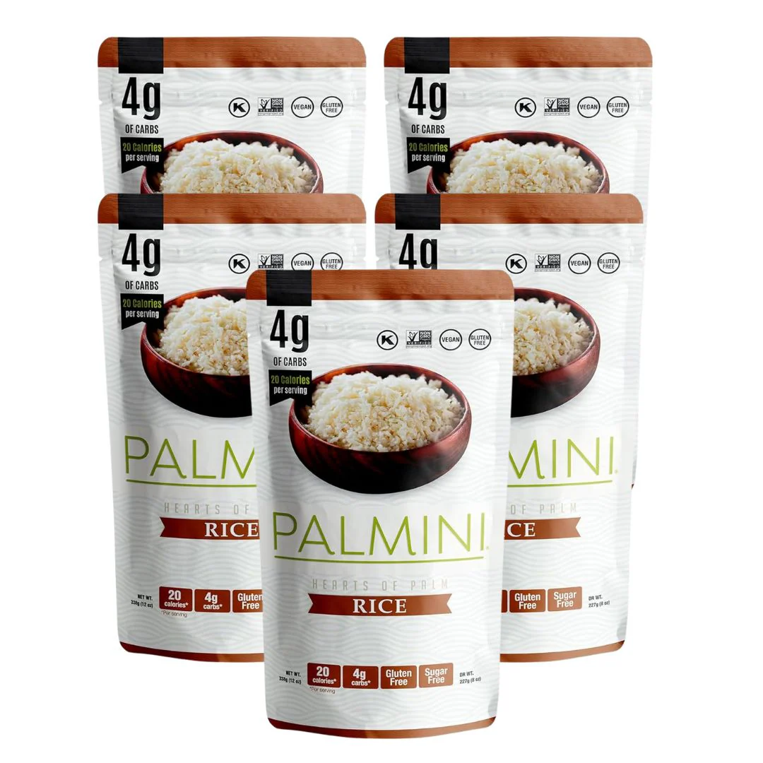 Palmini Low Carb Keto Rice - 5 x 340g - Image 3