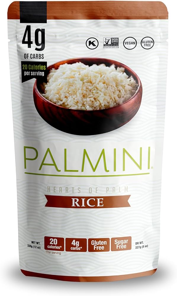 Palmini Low Carb Keto Rice & Mash Duo - 12 Pack x 340g - Image 2