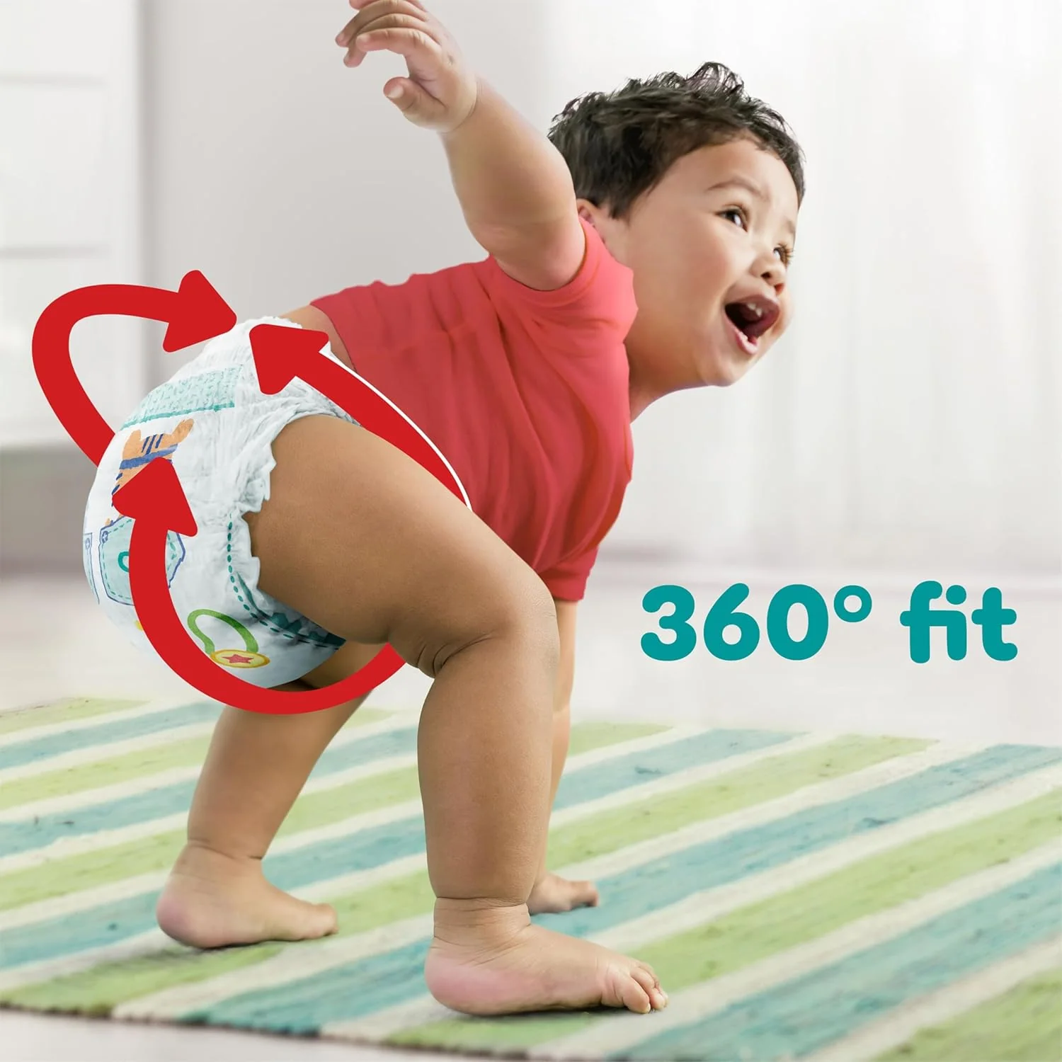 Pampers Baby Dry Pants Size 7 (48 Pants) - Image 5