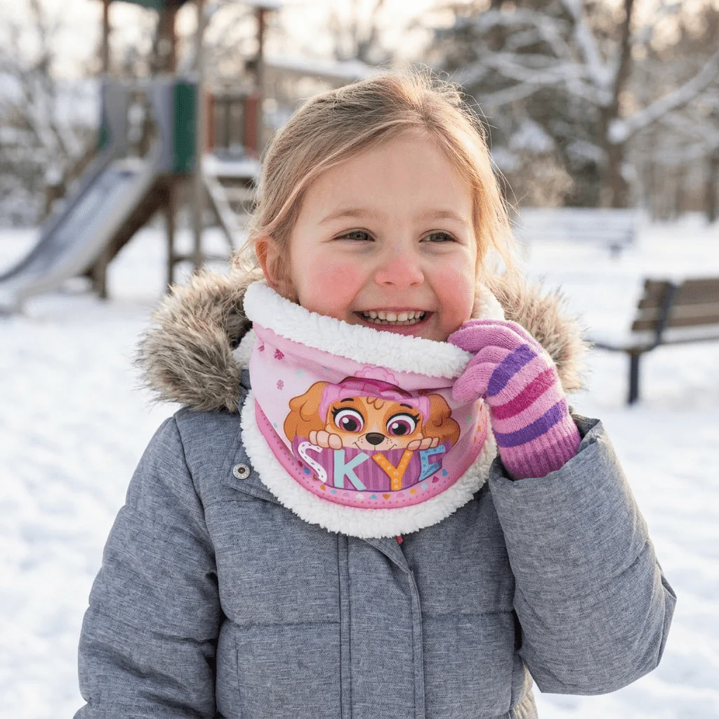 Paw Patrol Sherpa-Lined Fleece Neck Warmer for Kids - Image 2