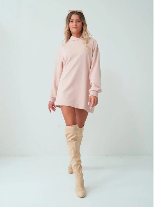 Peacci Apparel Nail It Hoodie - Rose Smoke (Various Sizes) - Image 4
