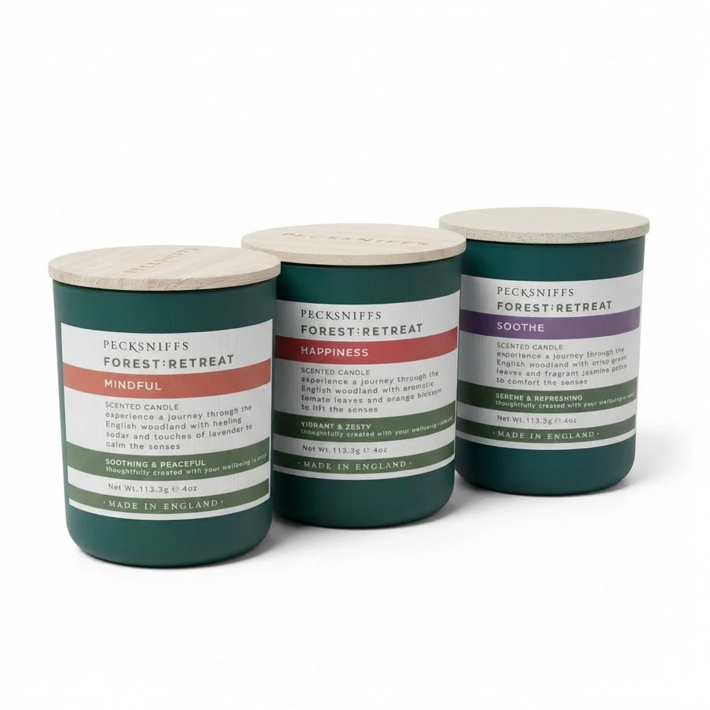Pecksniff’s Forest Retreat Candle Trio – 3 x 100g