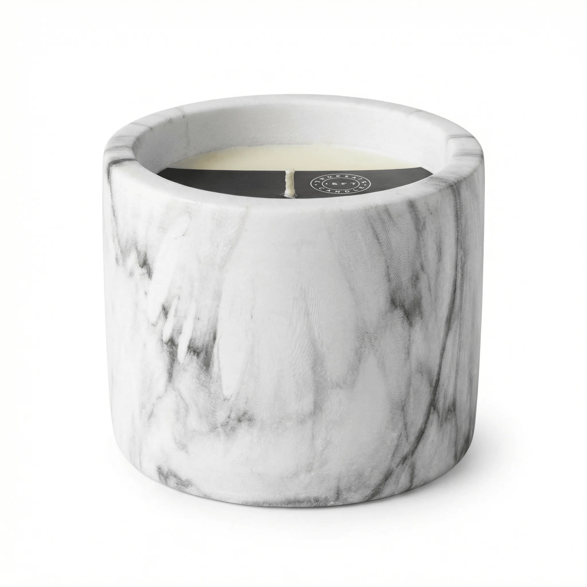 Pecksniffâs General Store Marble Green Wood Candle - 150g
