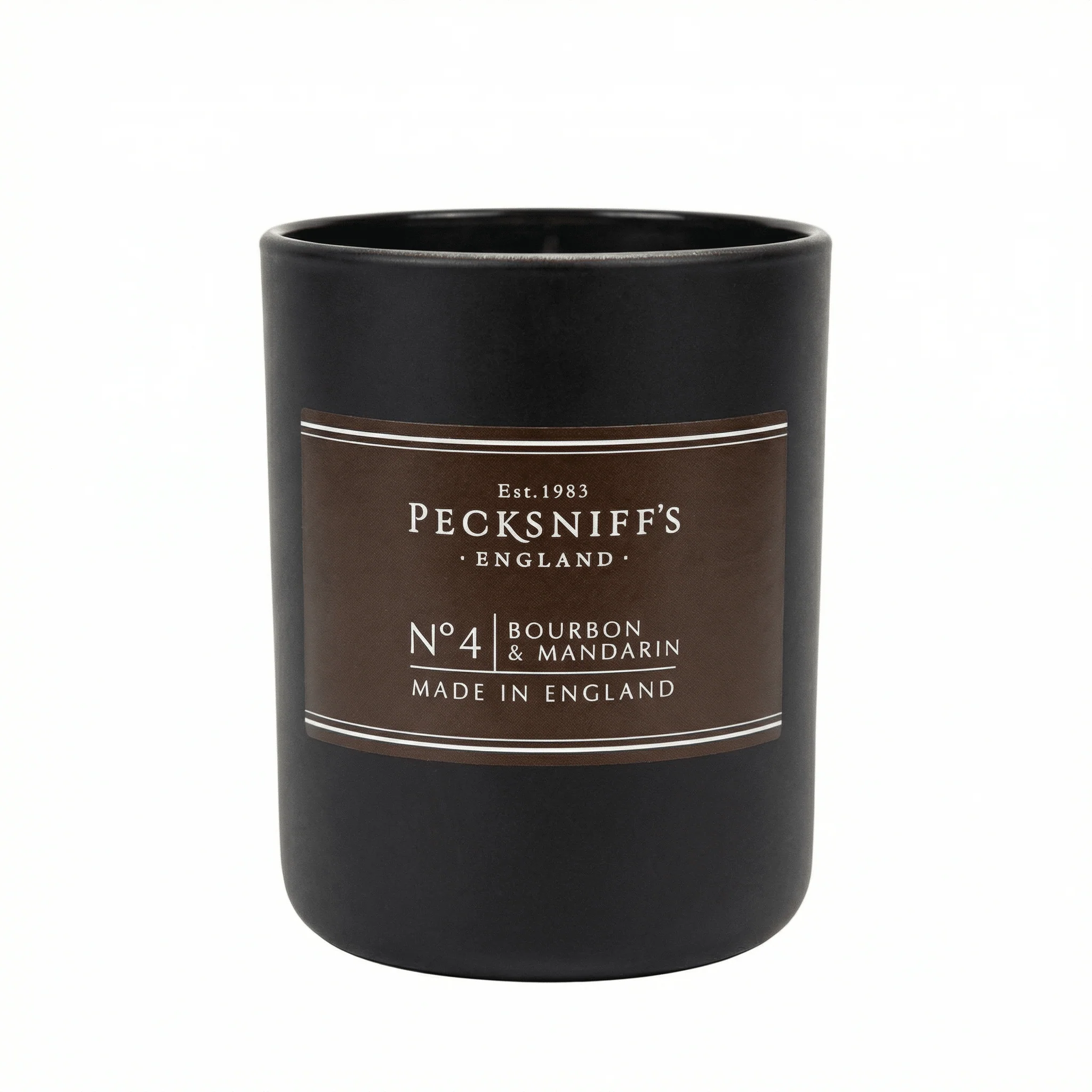 Pecksniffs Bourbon & Mandarin Candle - 1 Wick 100g
